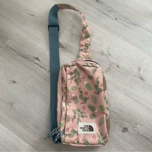 The North Face field bag.